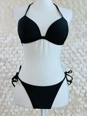 Medium Women Black Bikini - New